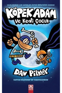 Altın Kitaplar Köpek Adam 4 - Köpek Adam ve Kedi Çocuk kitabı - Dav Pilkey - Altın Kitaplar - Çocuk Kitapları