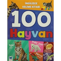 İngilizce Kelime Kitabı- 100 Hayvan- Mavi Kelebek