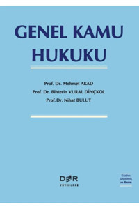 Der Yayınları Genel Kamu Hukuku 20. Basım