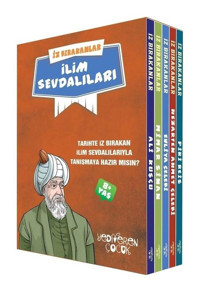 İz Bırakanlar - İlim Sevdalıları Seti - 5 Kitap Takım - Eda Bayrak - Yediveren Çocuk