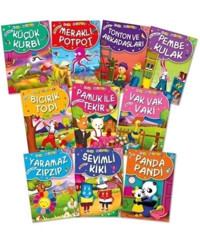 Timaş Yayınları Mini Masallar-1 ( 10'lu Set ) | Kolektif | Timaş Yayınları