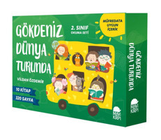 Mavi Kirpi Gökdeniz Dünya Turunda-2.sınıf Okuma Seti-10 Kitap Takım