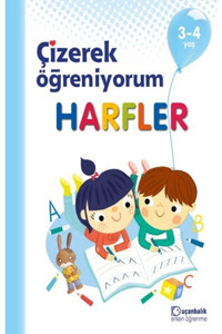Uçanbalık Yayıncılık Harfler - Çizerek Öğreniyorum 3-4 Yaş / Kolektif / Uçanbalık Yayıncılık / 9789755873251