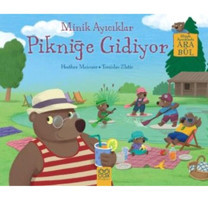 1001 Çiçek Kitaplar Minik Ayıcıklar Pikniğe Gidiyor - Heather Maisner -