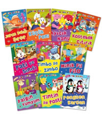 Timaş Yayınları Okul Öncesi Mini Masallar Serisi 3. Set (10 Kitap)