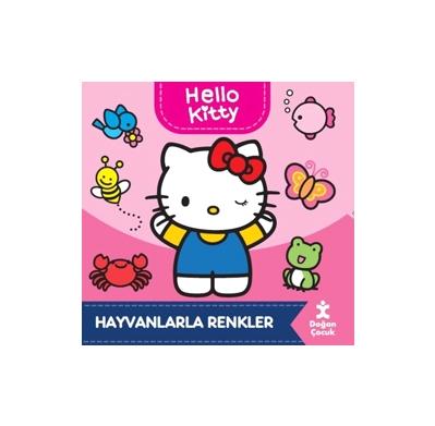 Hello Kitty-Hayvanlarla Renkler / Kolektif / Doğan Çocuk / 9786256153998