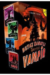 Pinus Kitap Beyaz Kanatlı Vampir Seti - 1 (4 Kitap Takım) / Erkan İşeri / Pinus Kitap / 9786055163556
