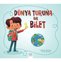 1001 Çiçek Kitaplar Dünya Turuna Bir Bilet - Melissa Owens,natalia Diaz