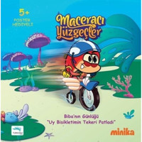 Maceracı Yüzgeçler-Biba'nın Günlüğü Uy Bisikletimin Tekeri Patladı - Arzu Demirel Birinci - Turkuvaz Çocuk