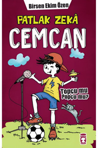 Timaş Çocuk Patlak Zeka Cemcan - Topçu Mu Popçu Mu (Fleksi Cilt)