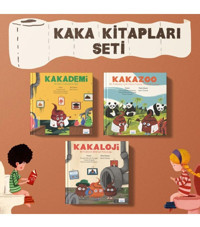Turta Kitap Kaka Kitapları Seti: 3 Kitap- Saniye Bencik Kangal