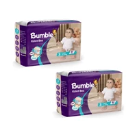 Bumble Midi 3 Numara Külot Bebek Bezi 2x44 Adet