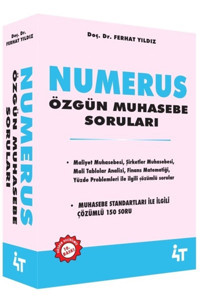 4T Yayınları Numerus - Özgün Muhasebe Soruları - Ferhat Yıldız