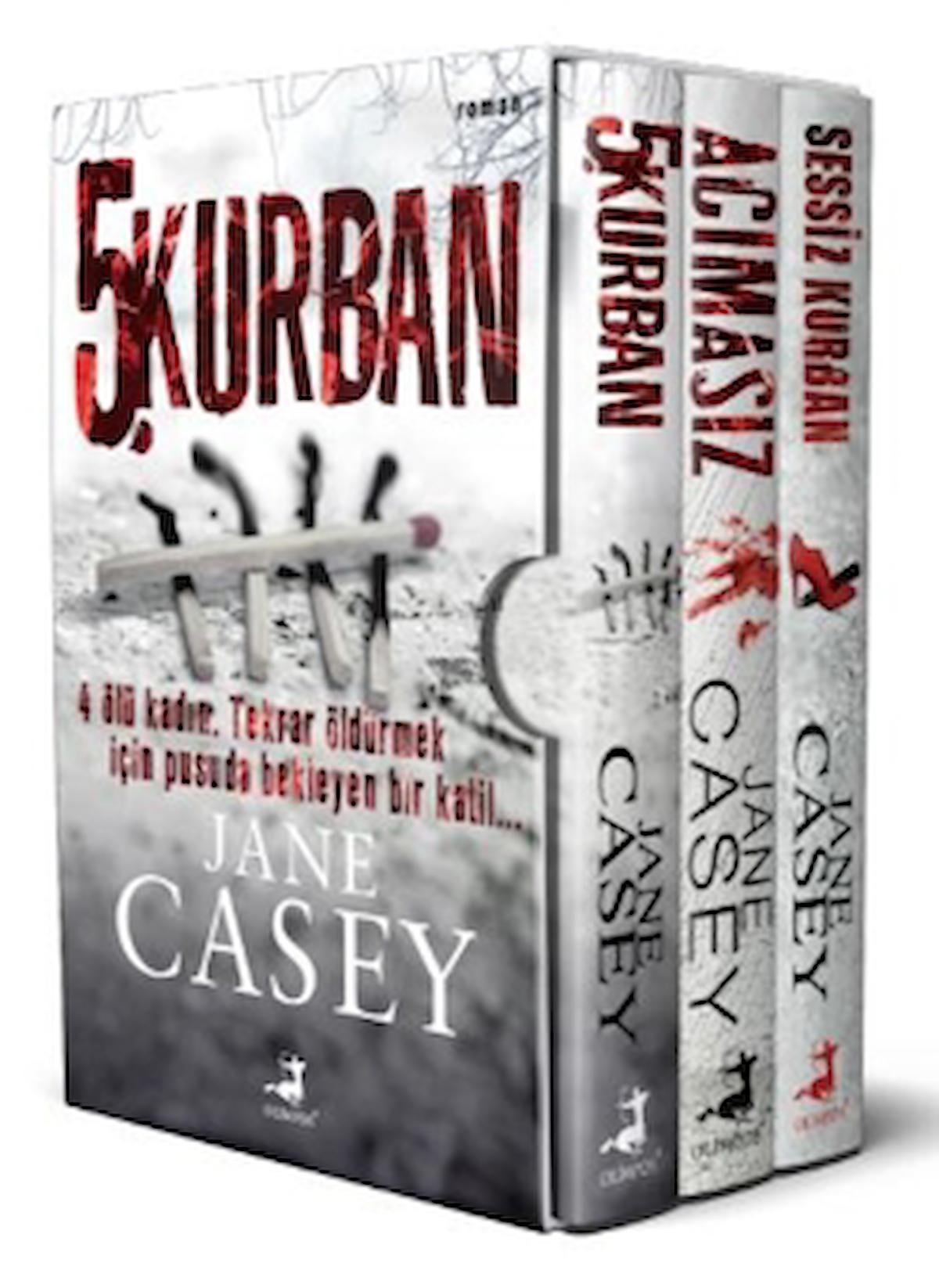 Jane Casey Maeve Kerrigan Serisi 1 - Kutulu Set / Jane Casey / Olimpos Yayınları / 8785452419090