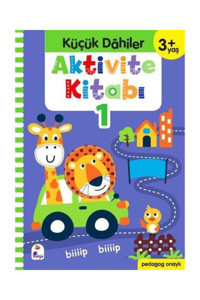 İndigo Kitap Küçük Dahiler Aktivite Kitabı 1 (3 YAŞ) / Indigo Kitap / Gülizar Ç. Çetinkaya,