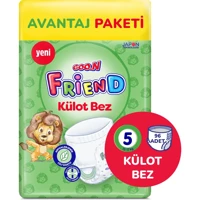 Goon Friend 5 Numara Külot Bebek Bezi 96 Adet