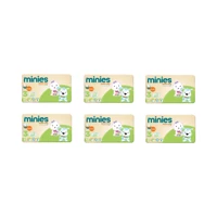 Minies Midi 3 Numara Bantlı Bebek Bezi 6x50 Adet