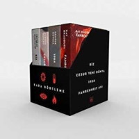 Kara Dörtleme Kutu Set: Biz - Cesur Yeni Dünya - 1984-Fahrenheit 451- İthaki Yayınları