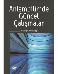 Anlambilimde Güncel Çalışmalar- Anı Yayıncılık