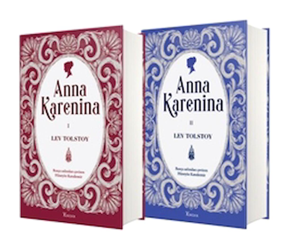 Anna Karenina Cilt I ve II / Lev Tolstoy / Koridor Yayıncılık / 9786256353275 / Ciltli