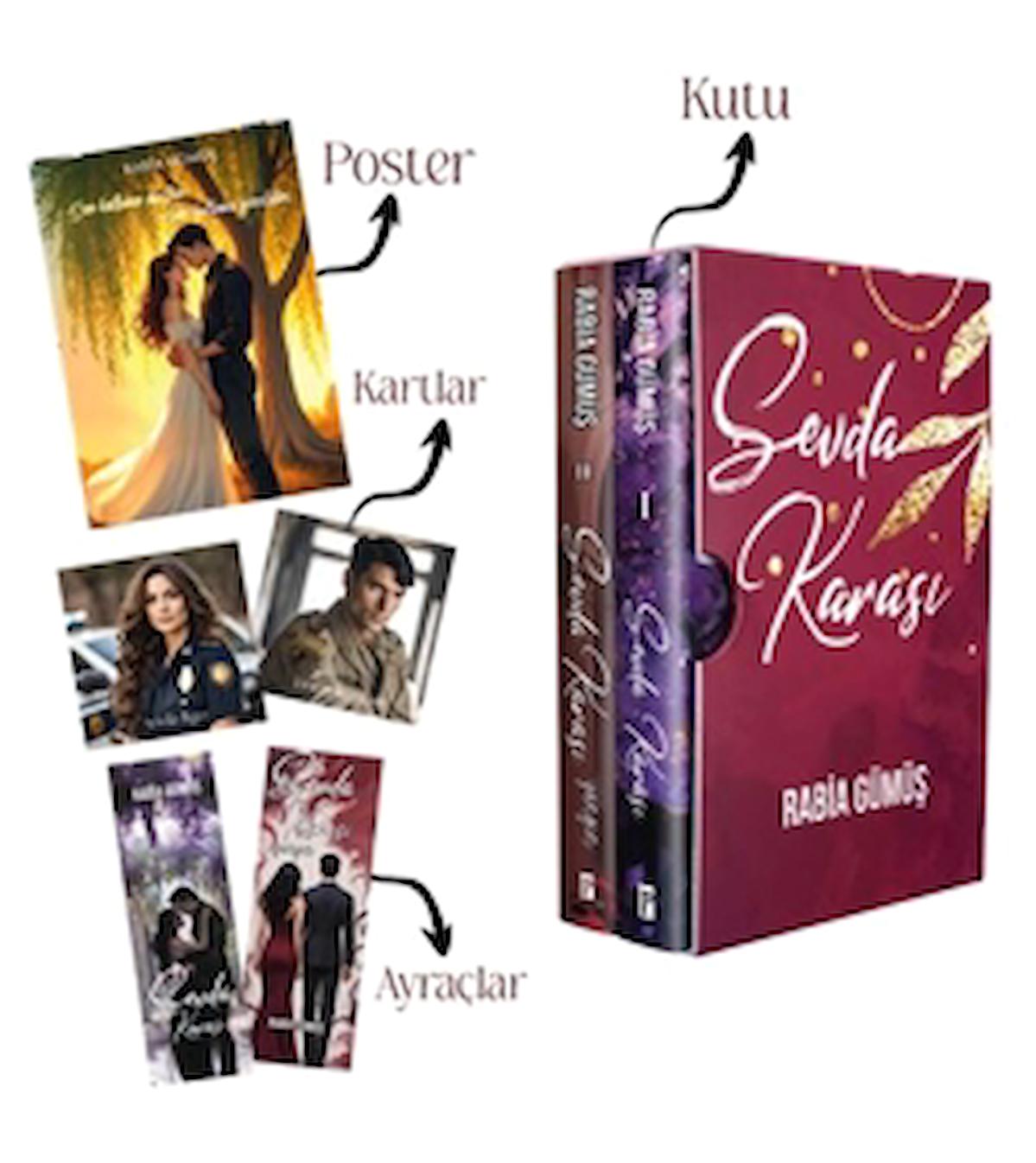 Sevda Karası Kutulu Set / Rabia Gümüş / Parola Yayınları / 9786257522816