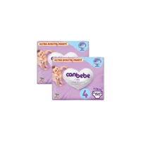 Canbebe Maxi Ultra Avantaj Paketi 4 Numara Bantlı Bebek Bezi 2x150 Adet