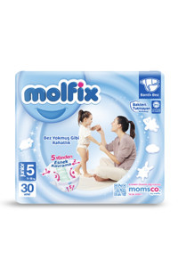 Molfix Junior 5 Numara Cırtlı Bebek Bezi 30 Adet