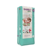Bambo Nature Tall Ekolojik 4 Numara Organik Cırtlı Bebek Bezi 48 Adet