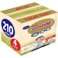 Goon Premium Soft Maxi 4 Numara Külot Bebek Bezi 210 Adet
