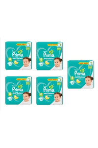 Prima Aktif Bebek 8 Numara Cırtlı Bebek Bezi 5x31 Adet