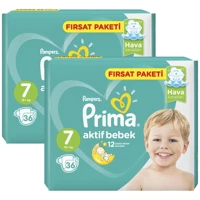 Prima XX Large 7 Numara Cırtlı Bebek Bezi 144 Adet