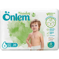 Önlem Botanika 6 Numara Organik Cırtlı Bebek Bezi 30 Adet