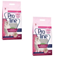 Pro Line Babypowder Parfümlü Kedi Kumu 10 Lt 2 Adet