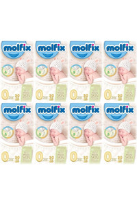Molfix Prematüre 0 Numara Göbek Oyuntulu Cırtlı Bebek Bezi 240 Adet