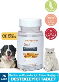 patiografya Premium Move G Glucosamine-glukozamin Kedi Ve Köpek Için Eklem Sağlığını Destekleyici Tablet