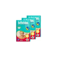 Bebedos Midi 3 Numara Cırtlı Bebek Bezi 180 Adet