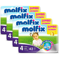 Molfix Comfort Fix Jumbo 4 Numara Bantlı Bebek Bezi 168 Adet