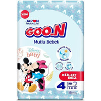 Goon Mutlu Bebek 4 Numara Külot Bebek Bezi 30 Adet