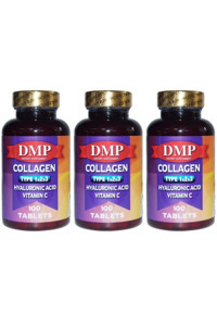 Dmp Type I-II-III Collagen Tablet Kolajen 3x100 Tablet
