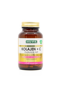 Aksu Vital C Vitamini-Hyaluronic Acid Tablet Kolajen 90x900 mg