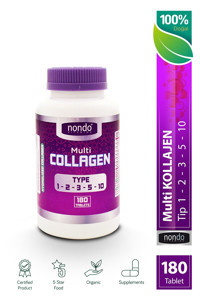 Nondo Multi Collagen Tablet Kolajen 180 Tablet