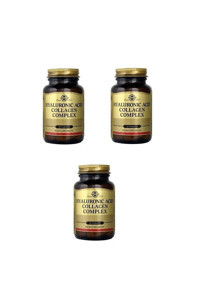 Solgar Hyaluronic Acid Collagen Complex Tablet Kolajen 3x30 Tablet