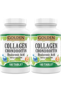 Ncs Golden Arizona Collagen Chondroitin Tablet Kolajen 2x180 Tablet