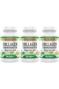 Ncs Golden Arizona Collagen Chondroitin Tablet Kolajen 3x180 Tablet