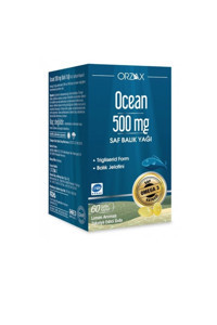 Ocean Saf Balık Yağı Omega 3 Kapsül Kolajen 60x500 mg