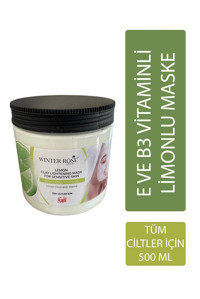 Winter Rose Clay Lightening Limon Nemlendiricili Yüz Maskesi