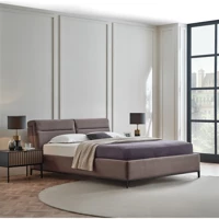Enza Home Riga Klasik Modern 160 x 200 cm Başlıklı Çift Kişilik Sandıklı Baza Seti Gri