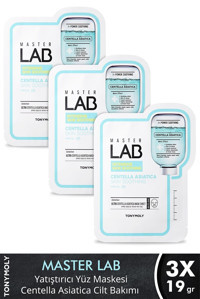 Tonymoly Master Lab Centella Asiatica Nemlendiricili Kağıt Yüz Maskesi 3 Adet