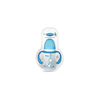 Baby Time BT105 Pipetli Akıtmaz Kulplu 250 ml Alıştırma Bardağı Mavi