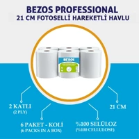 Bezos Professional 2 Katlı 2x6'lı Rulo Kağıt Havlu